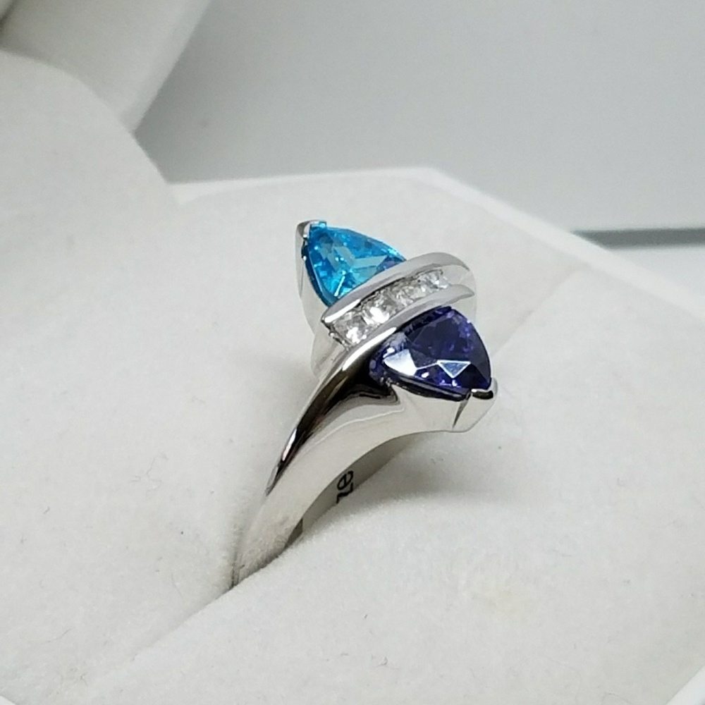 925 SS CZ Ring - Picture 2 of 3